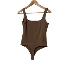 abercrombie and fitch soft a&f collection bodysuit sz m